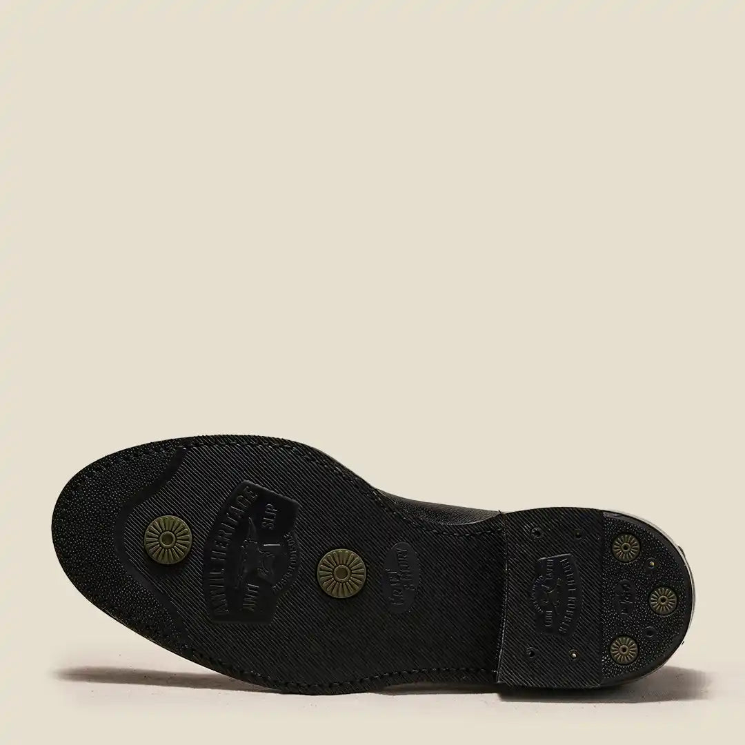 Heritage Chelsea Boots 6" (Raven Black) Goodyear Welted