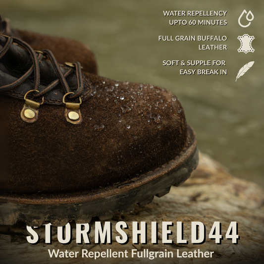 Himalayan Hiker Boots 6" (Grizzly Brown Roughout) Water Repellent