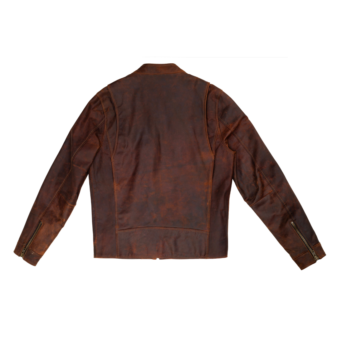 Speed Racer Jacket (Vintage Tan)