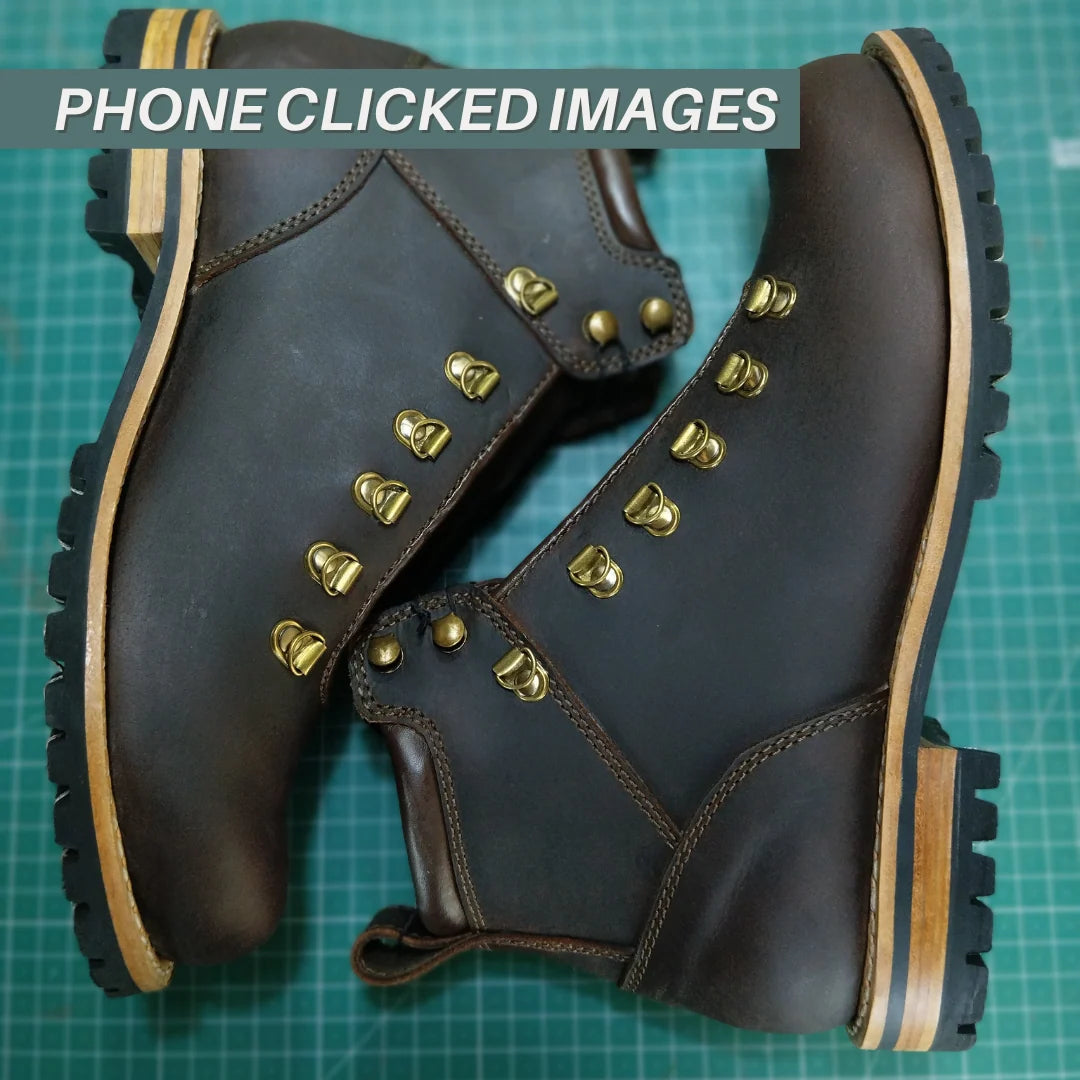 Women Hike Boots (Vintage Brown) Goodyear Welted