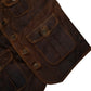 Gentleman’s Vest Jacket (Vintage Brown)