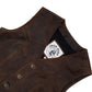 Outlaw Vest Jacket (Vintage Brown)