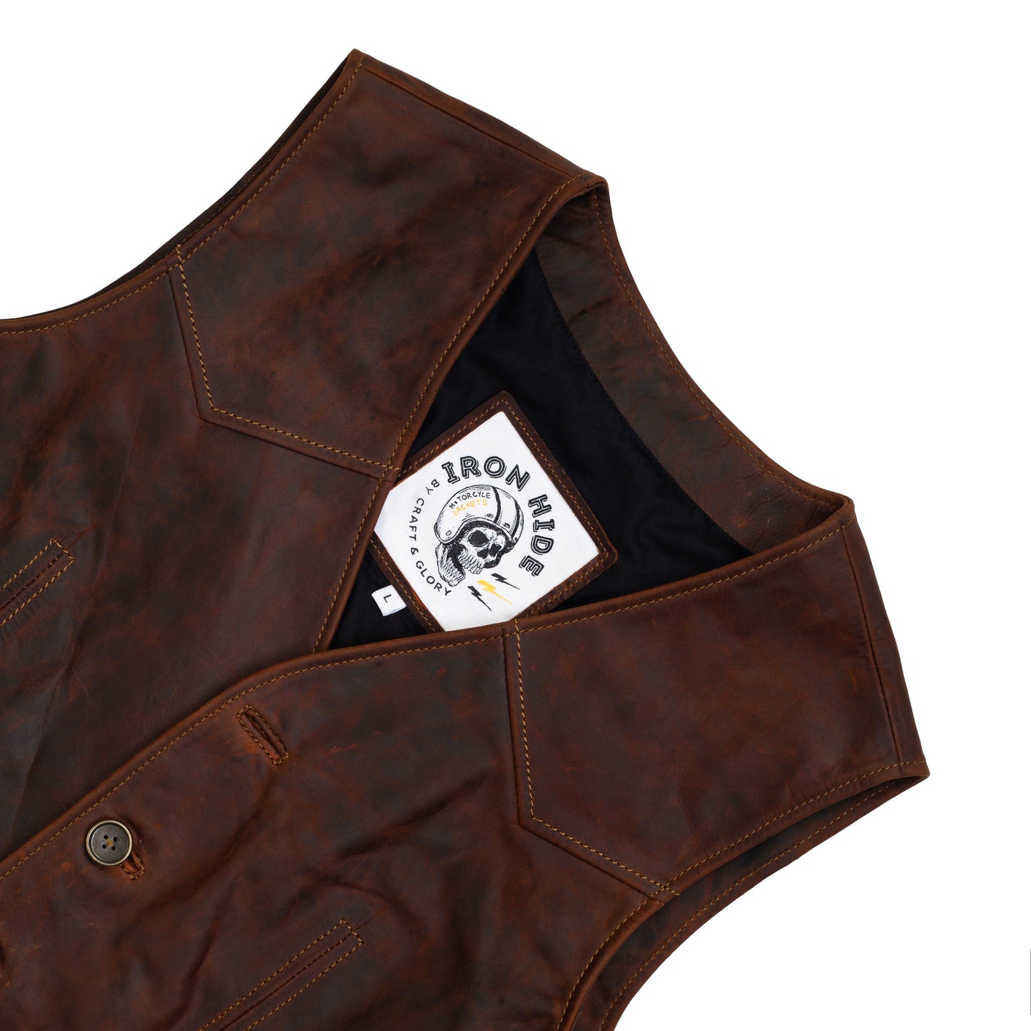 Outlaw Vest Jacket (Vintage Tan)