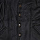 Outlaw Vest Jacket (Raven Black)