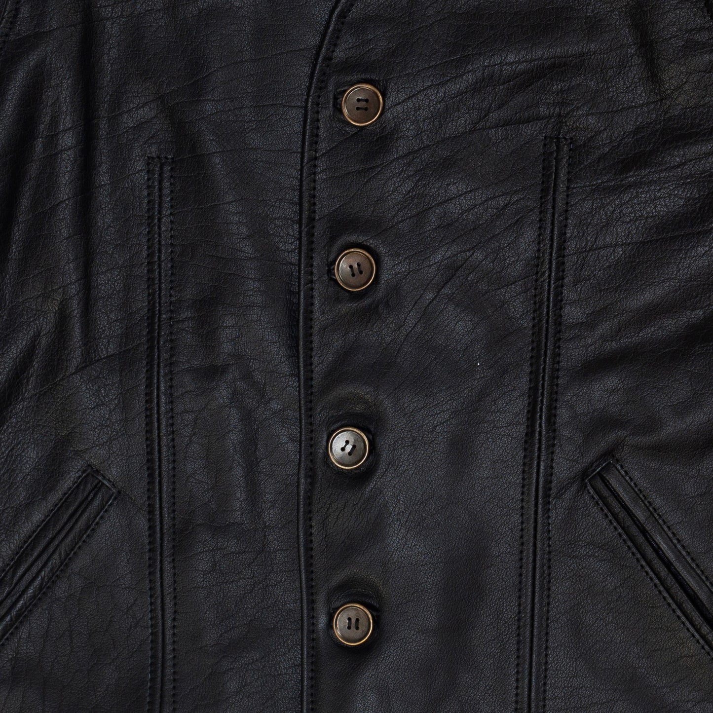 Outlaw Vest Jacket (Raven Black)