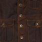 Gentleman’s Vest Jacket (Vintage Brown)