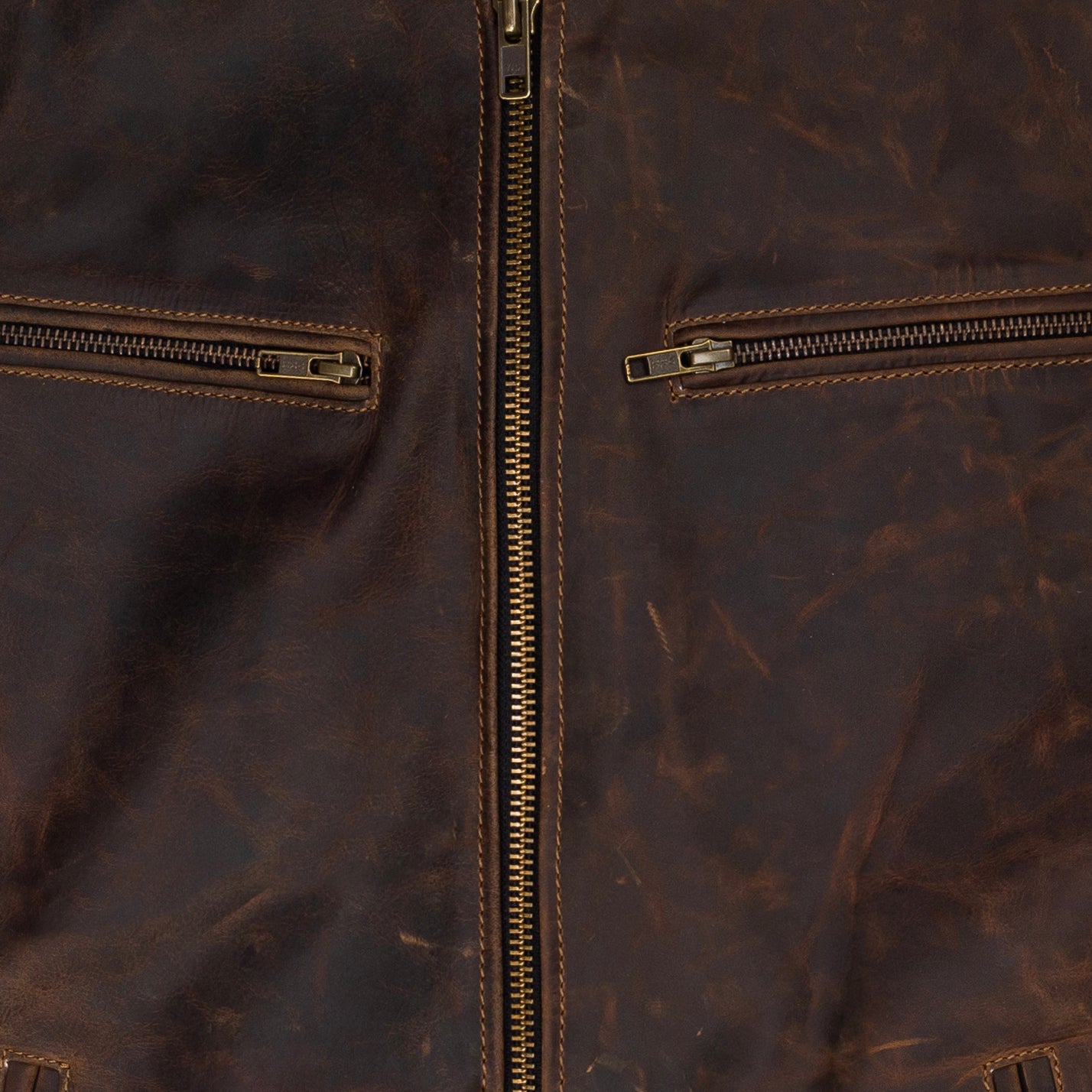 Speed Racer Jacket (Vintage Brown)