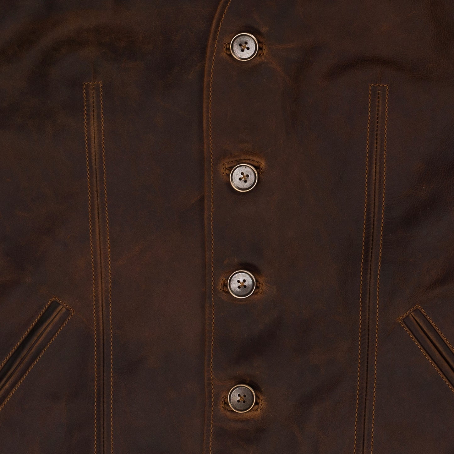 Outlaw Vest Jacket (Vintage Brown)