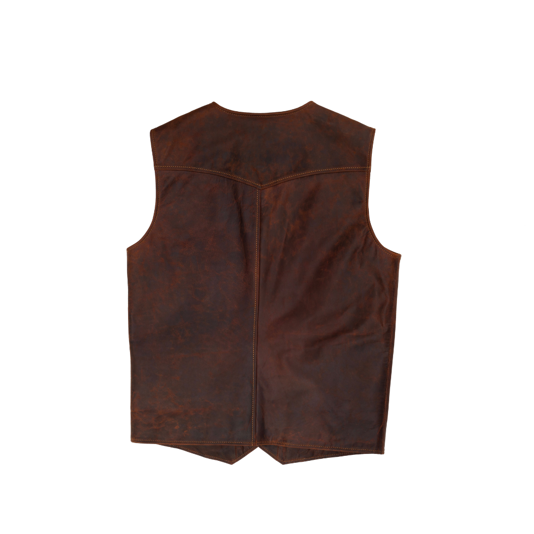 Outlaw Vest Jacket (Vintage Tan)