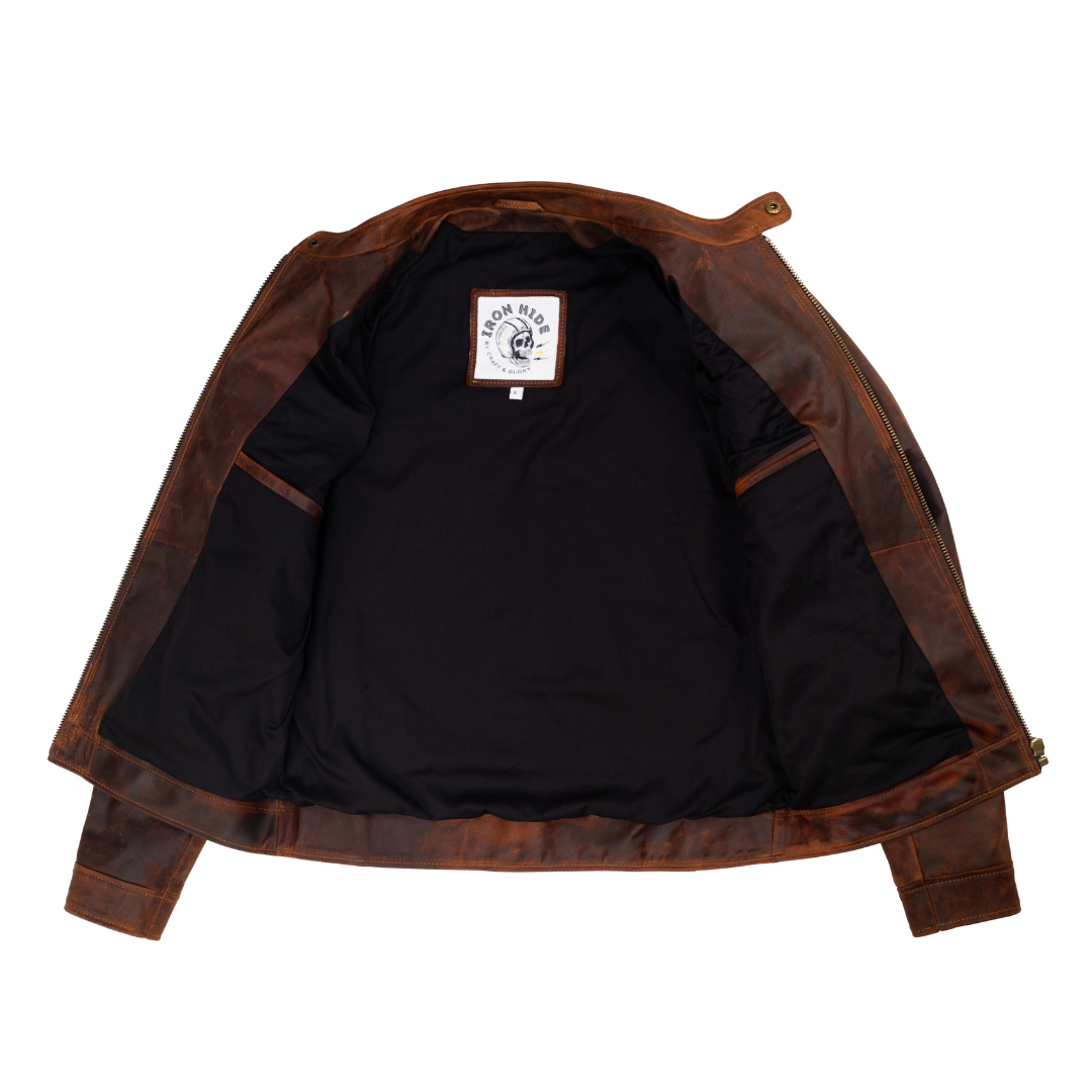 Speed Racer Jacket (Vintage Tan)