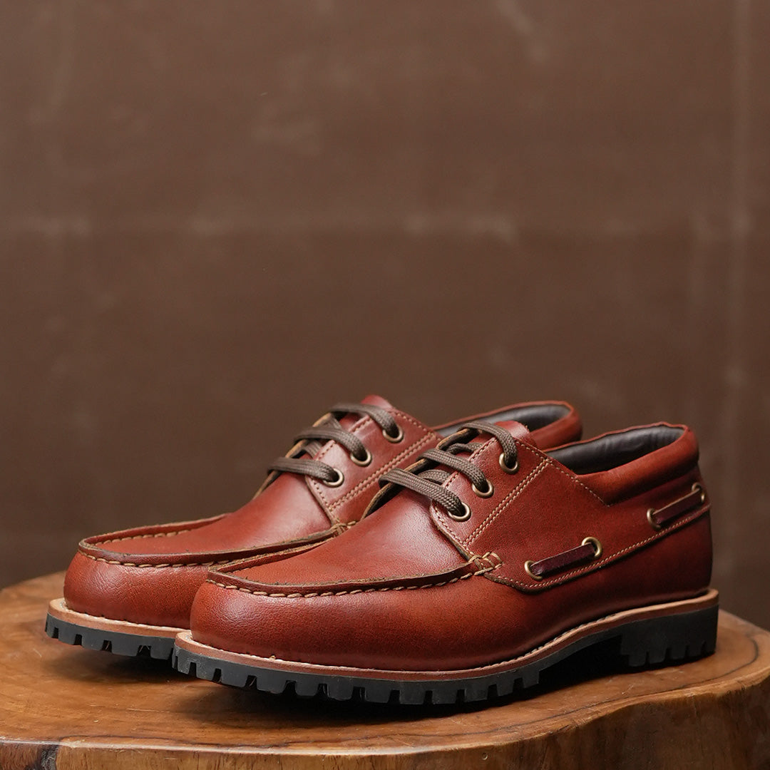 Voyager Boat Shoes ( Saddle Tan ) 406 CRS