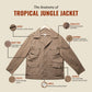 Tropical Jungle Jacket (Khaki)