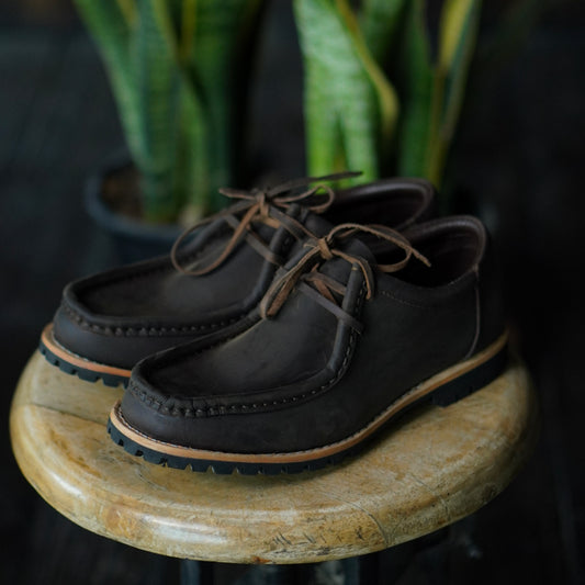 Strider Moc Shoe (Vintage Brown) Goodyear Welted