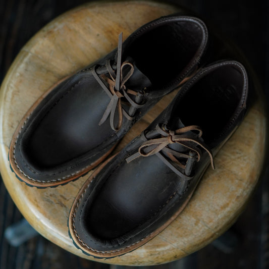 Strider Moc Shoe (Vintage Brown) Goodyear Welted