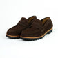 Oslo Penny Loafers Suede (Espresso Brown) Goodyear Welted