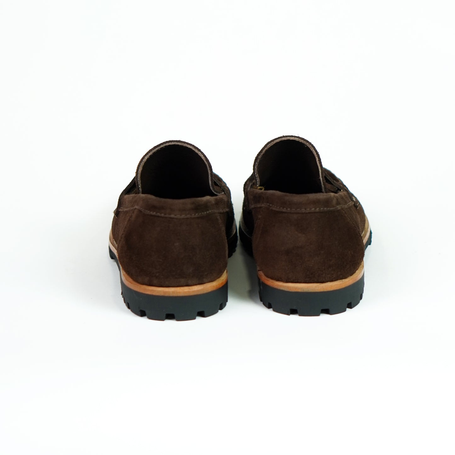 Oslo Penny Loafers Suede (Espresso Brown) Goodyear Welted