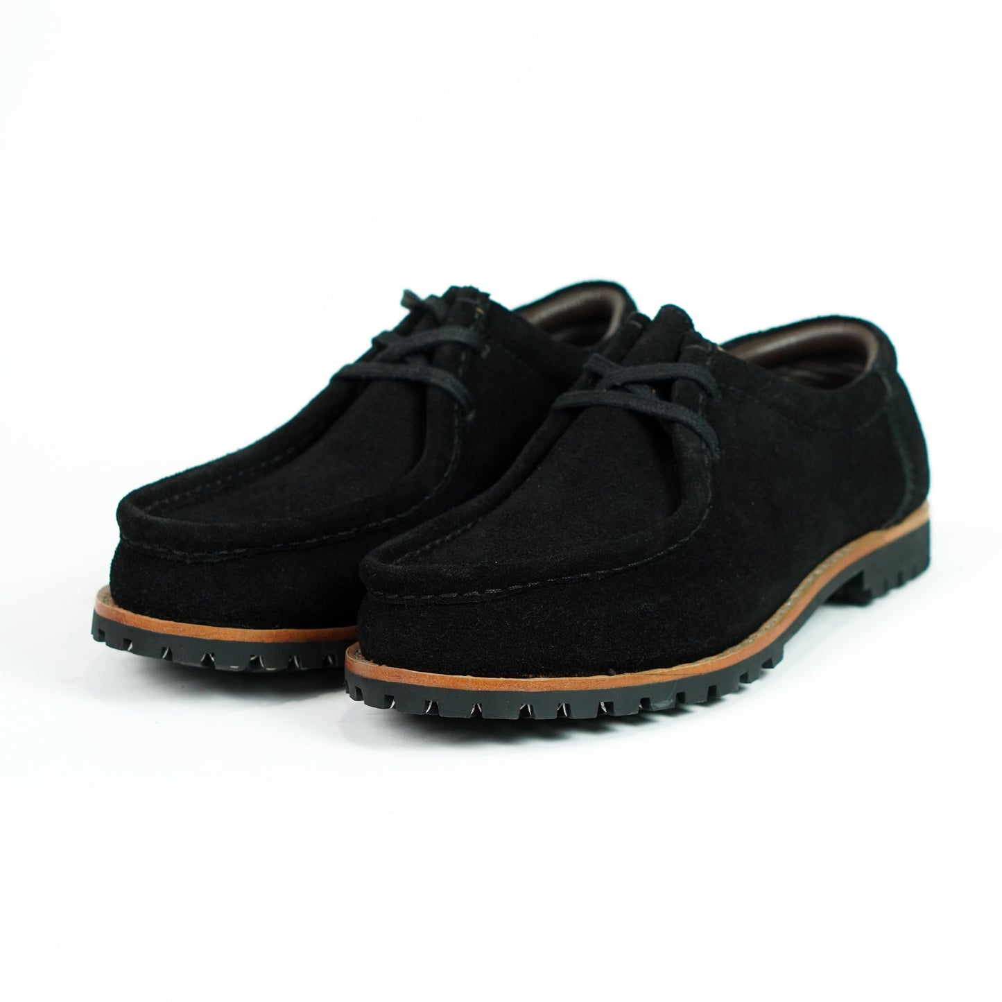 Strider Moc Shoe Suede (Phantom Black) Goodyear Welted