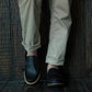 Oslo Penny Loafers (Raven Black) Goodyear Welted