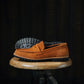 Oslo Penny Loafers Suede (Caramel Tan) Goodyear Welted