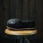 Oslo Penny Loafers Suede (Phantom Black) Goodyear Welted