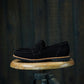 Oslo Penny Loafers Suede (Phantom Black) Goodyear Welted