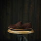 Oslo Penny Loafers Suede (Espresso Brown) Goodyear Welted