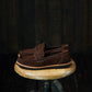 Oslo Penny Loafers Suede (Espresso Brown) Goodyear Welted