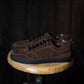 Brooklyn Low Top Sneakers Suede (Espresso Brown)