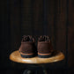 Strider Moc Shoe Suede (Espresso Brown) Goodyear Welted