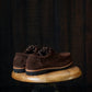 Strider Moc Shoe Suede (Espresso Brown) Goodyear Welted