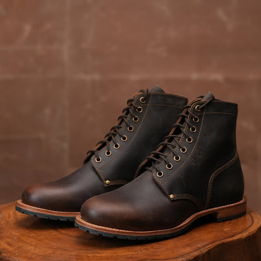 1943 Service Boots ( Vintage Brown ) 242 CRS