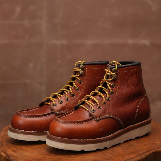 Moc-Toe Boots ( Saddle Tan ) 256 CRS