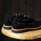 Voyager Boat Shoes Suede (Phantom Black) Goodyear Welted