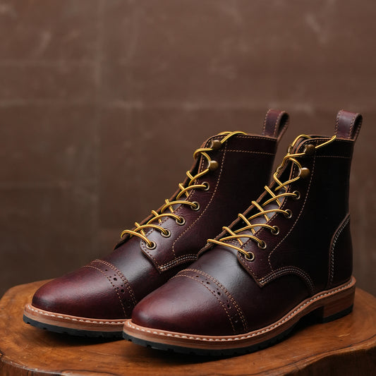 Legacy Toe Cap Boot ( Saddle Tan ) 260 CRS