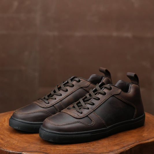 Brooklyn Low Top Sneakers ( Vintage Brown ) 291 CRS