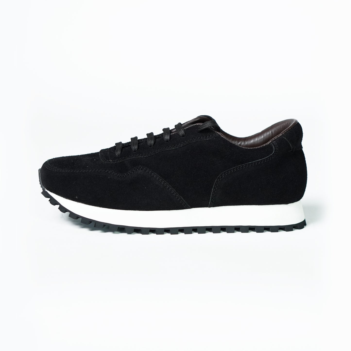 Old Skool Retro Suede Sneakers (Phantom Black)