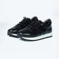 Classic Retro Leather Sneakers (Raven Black)