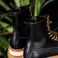Moc-Toe Logger Boots (Raven Black) Goodyear Welted