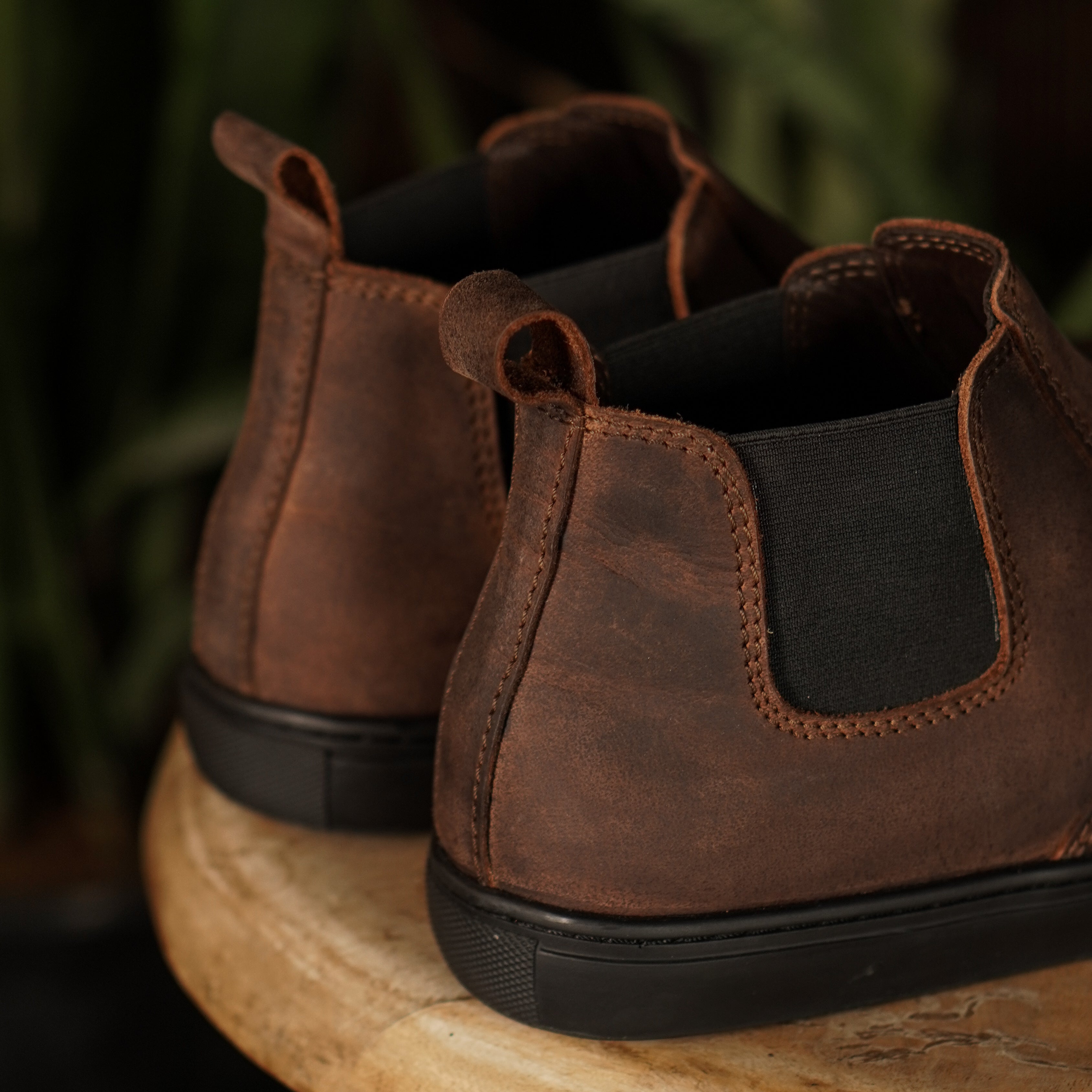 Chelsea Sneakers Vintage Brown Craft Glory