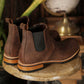 Chelsea Explorer Leather Boots (Vintage Brown) Goodyear Welted