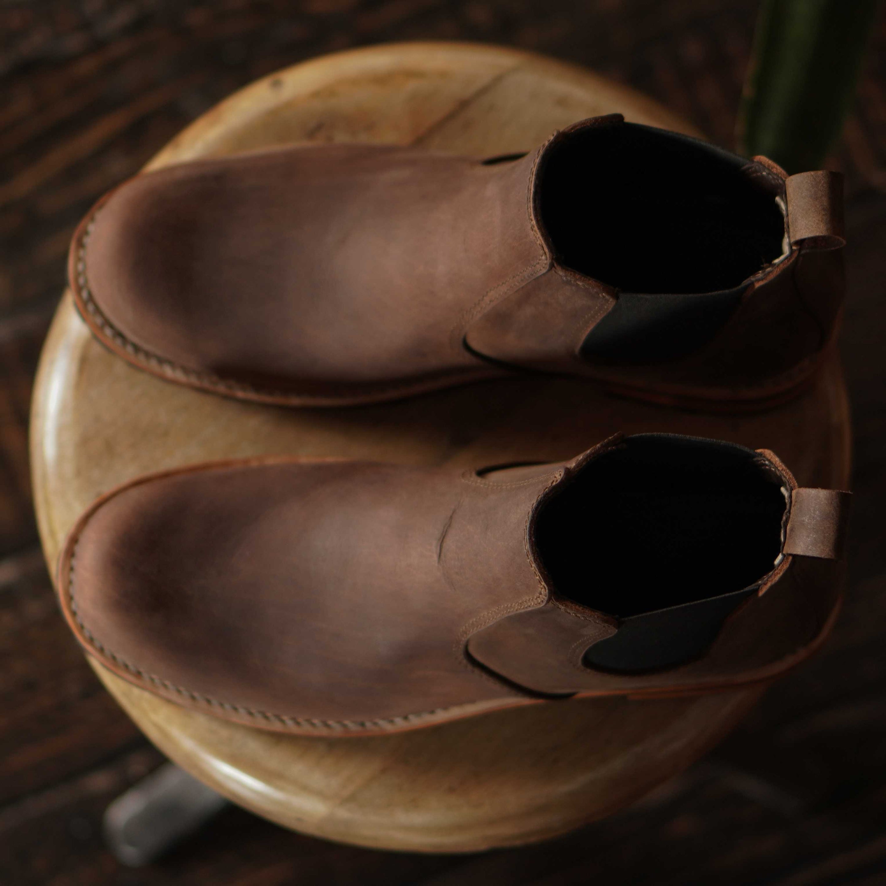 Explorer leather boots