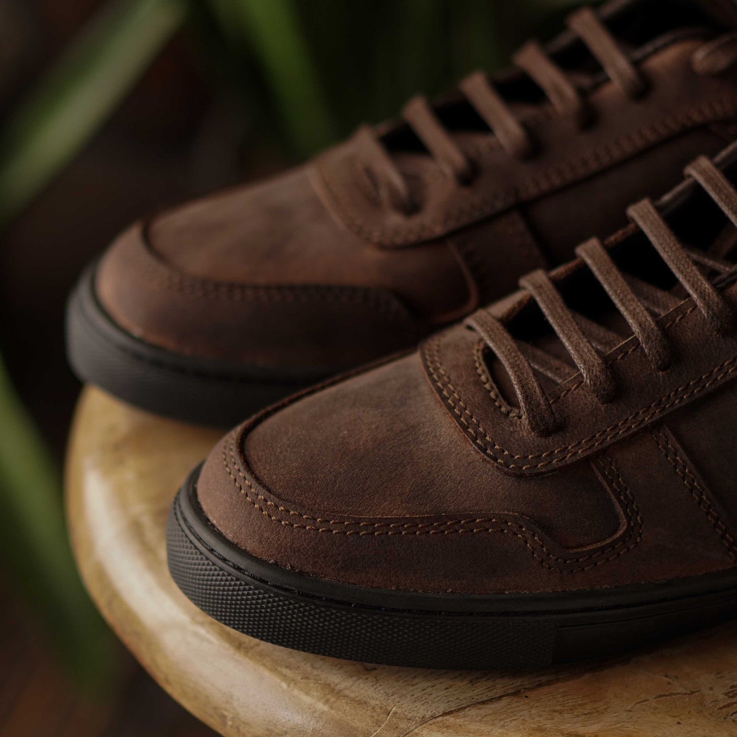 Brooklyn Low Top Sneakers (Vintage Brown)