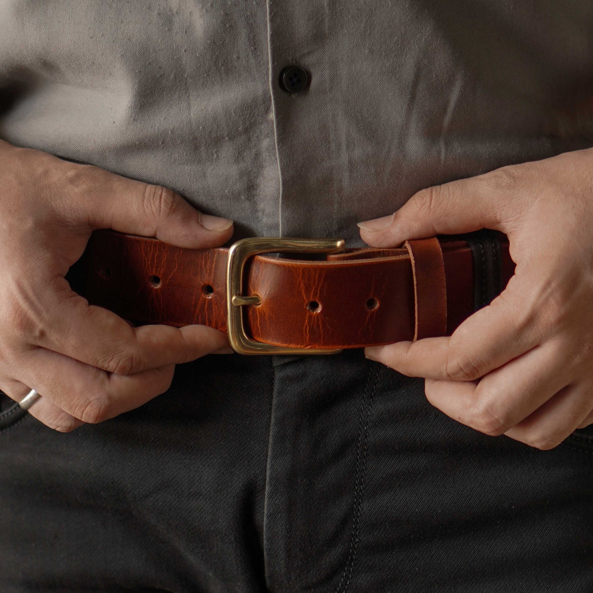 Heritage Belt (Saddle Tan)