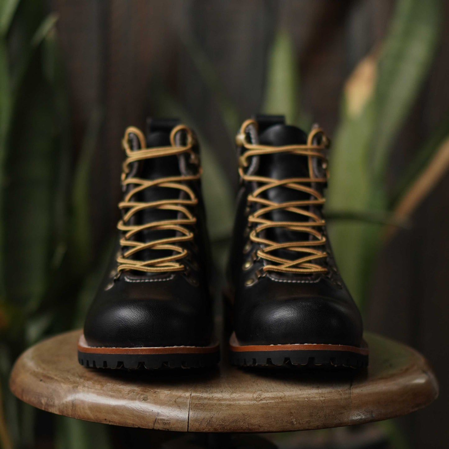 Hike Boots (Raven Black) Goodyear Welted