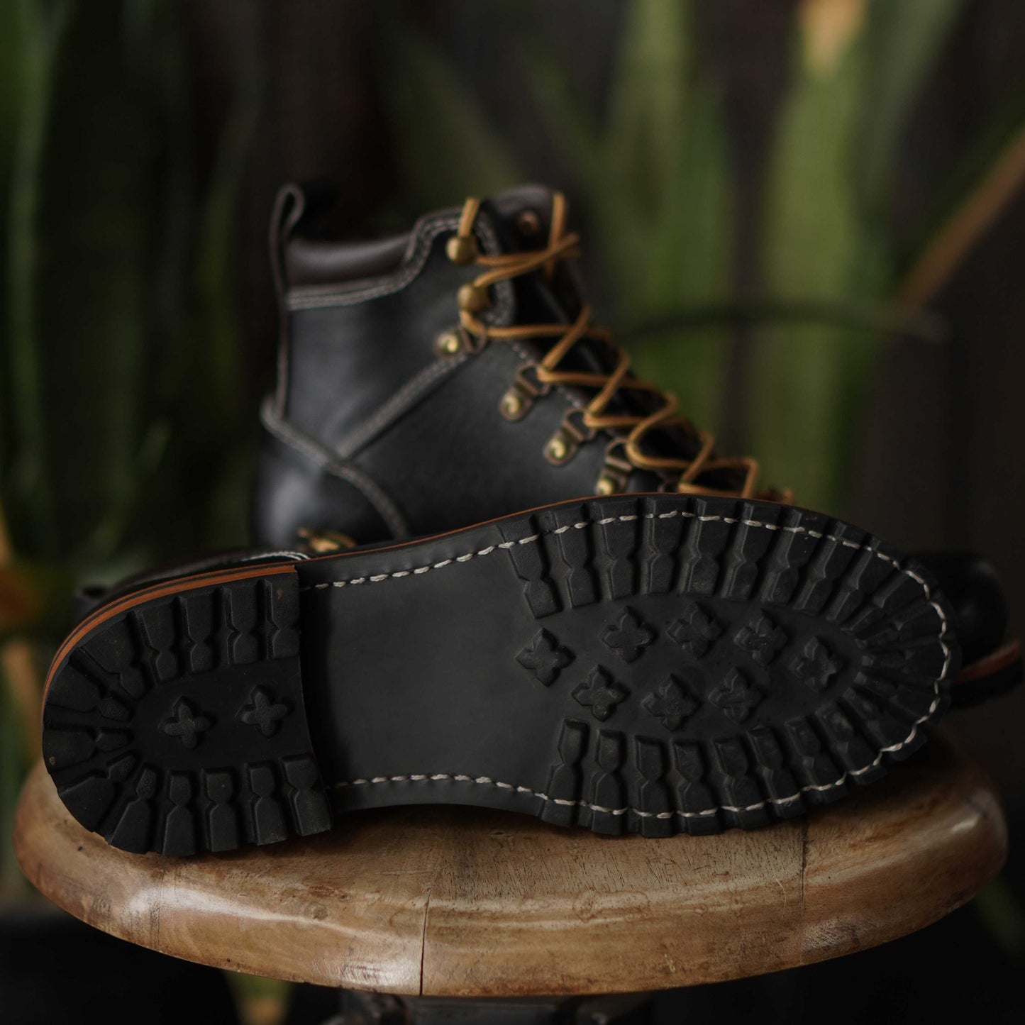 Hike Boots (Raven Black) Goodyear Welted