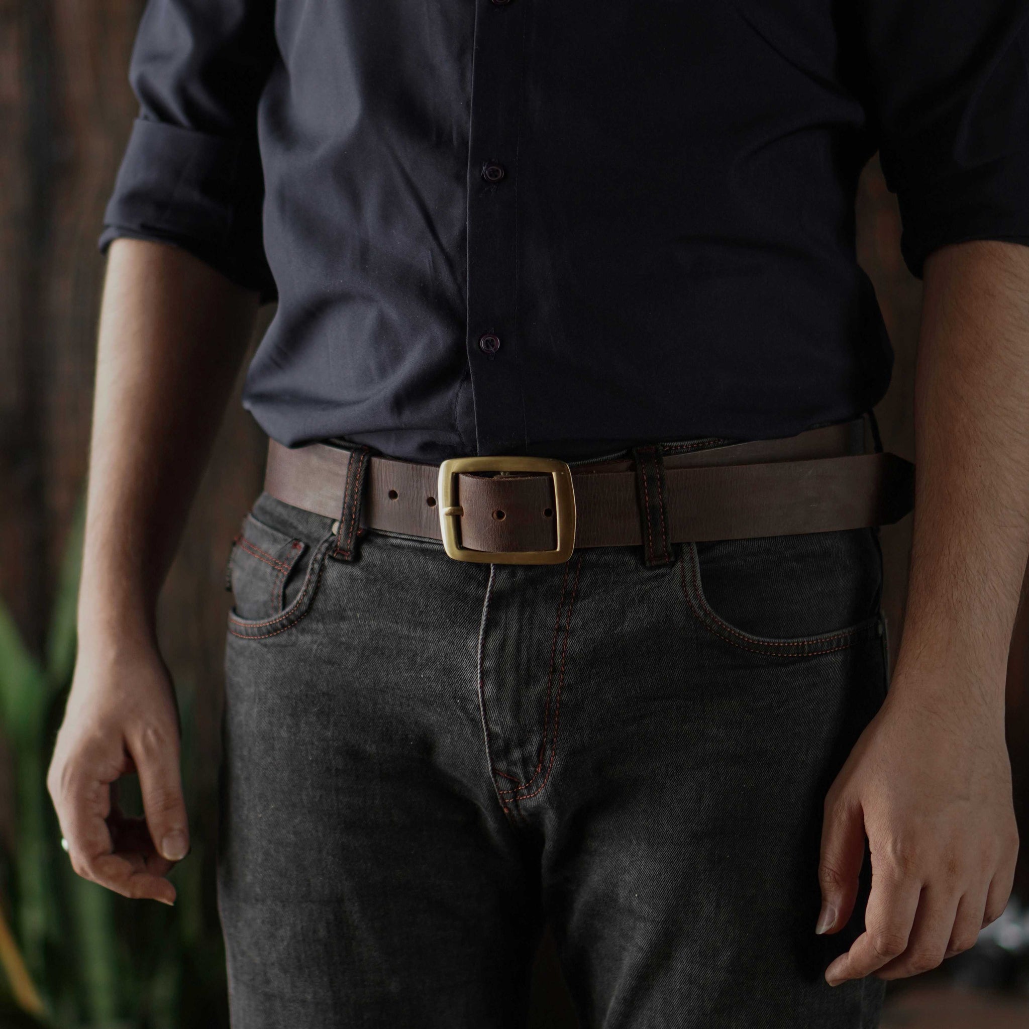 Legacy Belt & Boston Wallet (Vintage Brown)