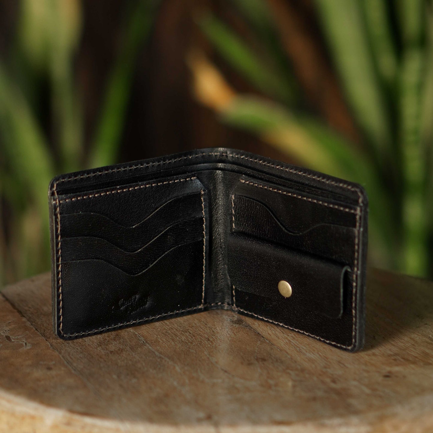 Heritage Belt & Boston Wallet (Raven Black)