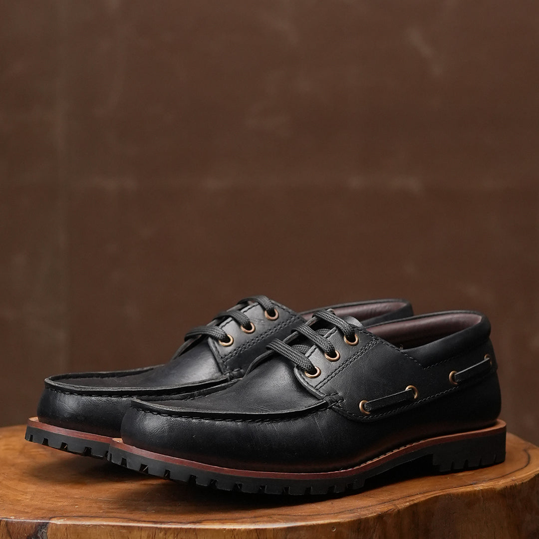 Voyager Boat Shoes ( Raven Black ) 304 CRS