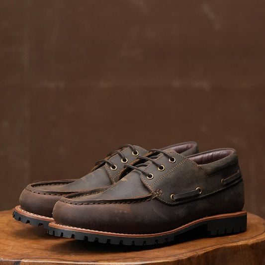 Voyager Boat Shoes ( Vintage Brown ) 307 CRS