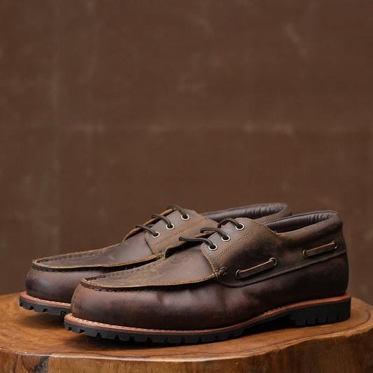 Voyager Boat Shoes ( Vintage Brown ) 313 CRS